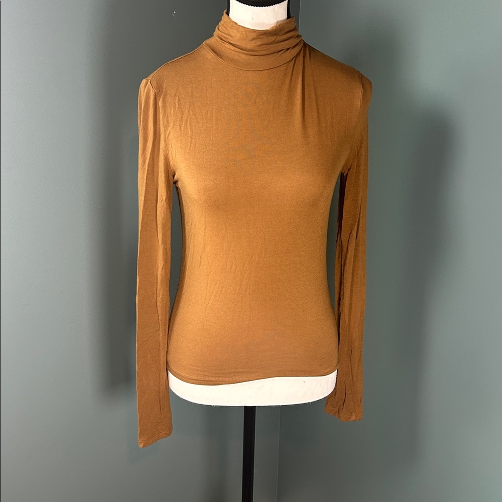 Double Zero Rust Long Sleeve Top